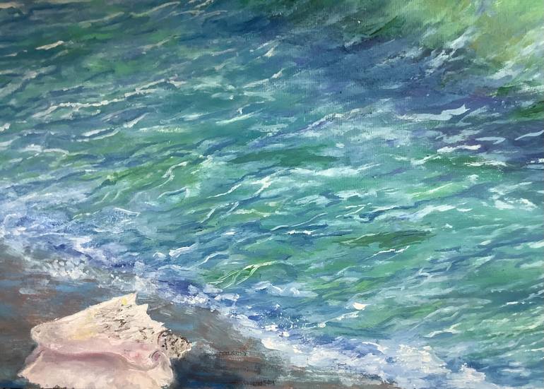 Original Seascape Painting by Antonina Dunaeva