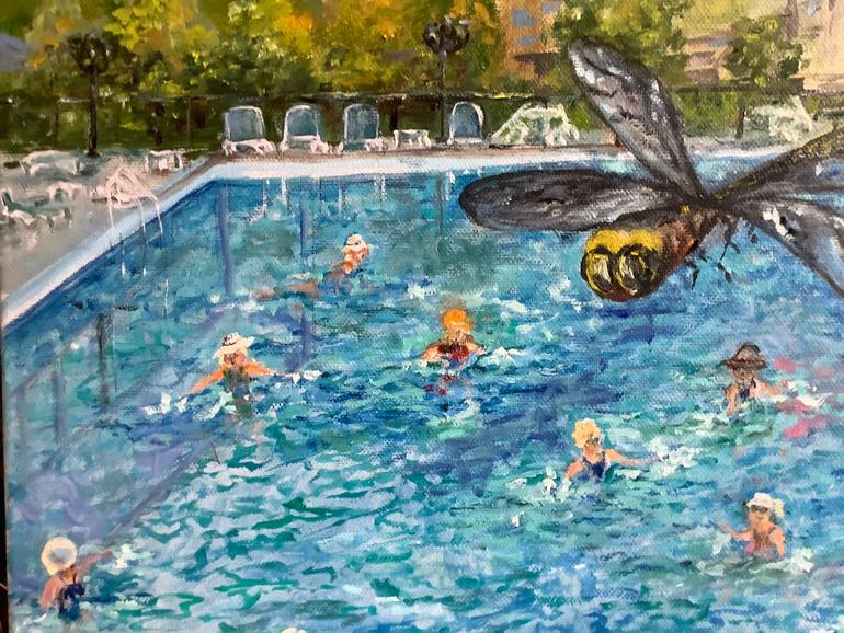 Original Contemporary Comics Painting by Antonina Dunaeva