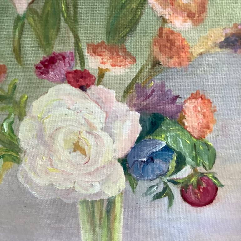 Original Other Floral Painting by Antonina Dunaeva