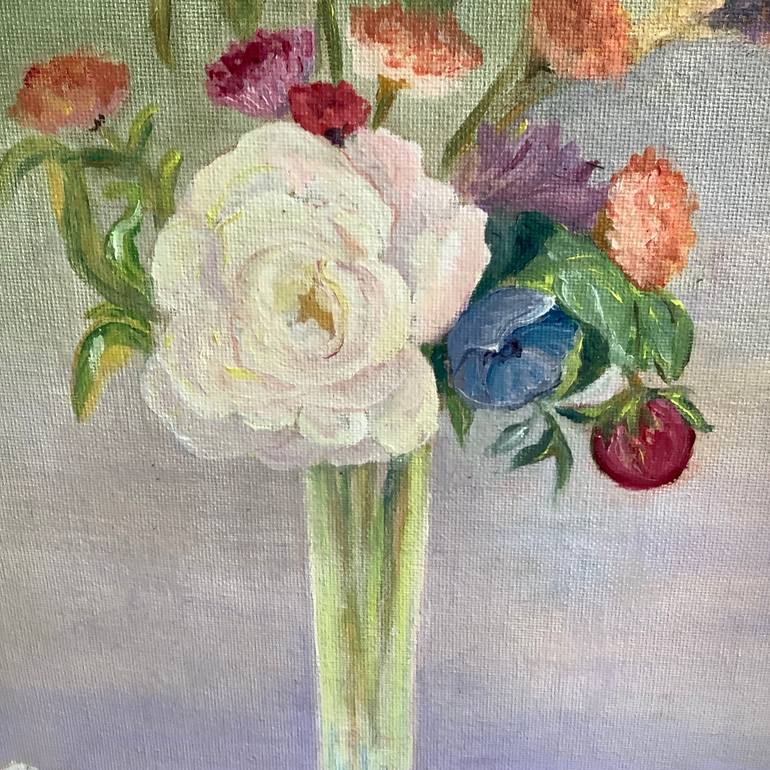 Original Other Floral Painting by Antonina Dunaeva