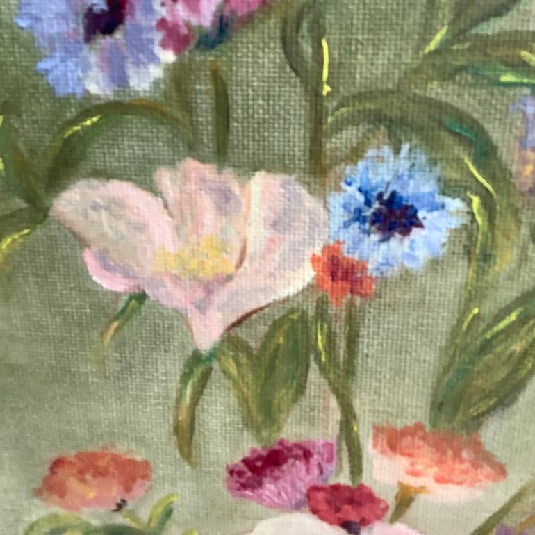 Original Other Floral Painting by Antonina Dunaeva