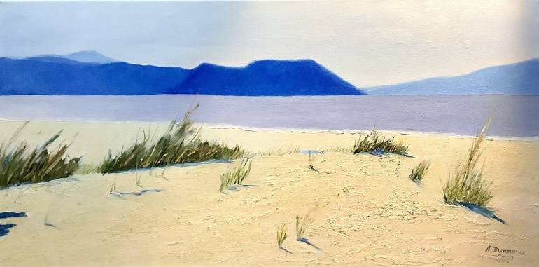 Print of Modern Beach Paintings by Antonina Dunaeva