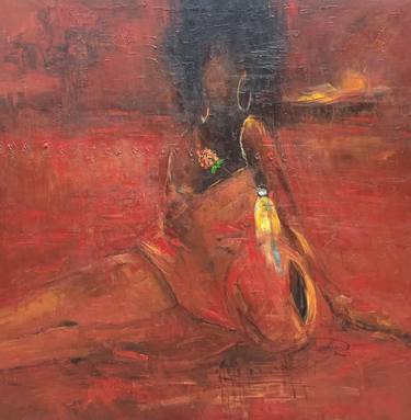Original Abstract Expressionism Abstract Paintings by Adewale Uthman