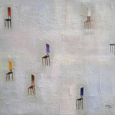 Original Abstract Paintings by Adewale Uthman