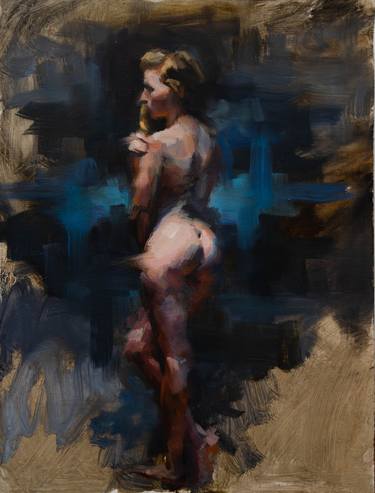 Original Figurative Nude Paintings by Romain Eugene