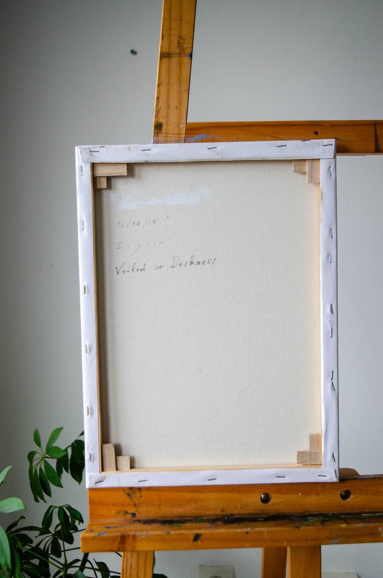 Original Impressionism Nude Painting by Romain Eugene