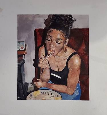 Print of Figurative People Paintings by Abigail Albano-Payton