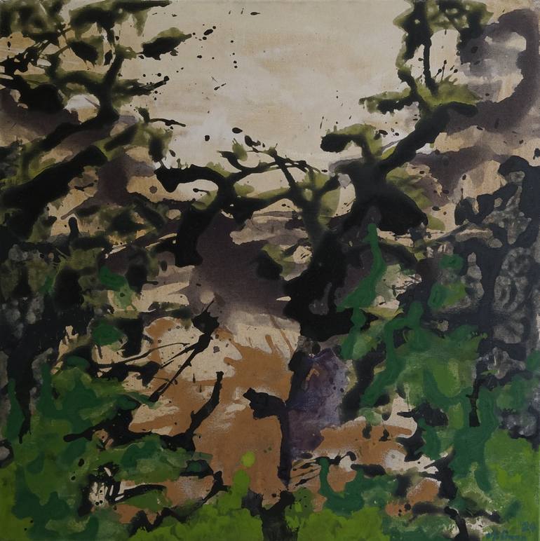 Original Abstract Nature Painting by Marilyn Green