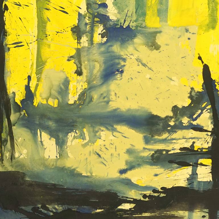 Original Contemporary Abstract Painting by Marilyn Green