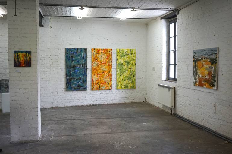 Original Contemporary Abstract Painting by Marilyn Green
