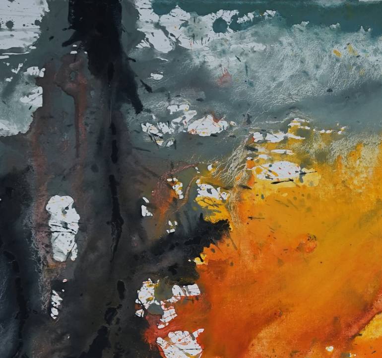 Original Contemporary Abstract Painting by Marilyn Green