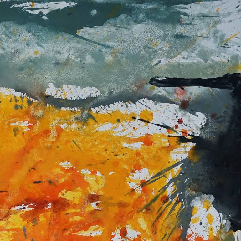 Original Contemporary Abstract Painting by Marilyn Green