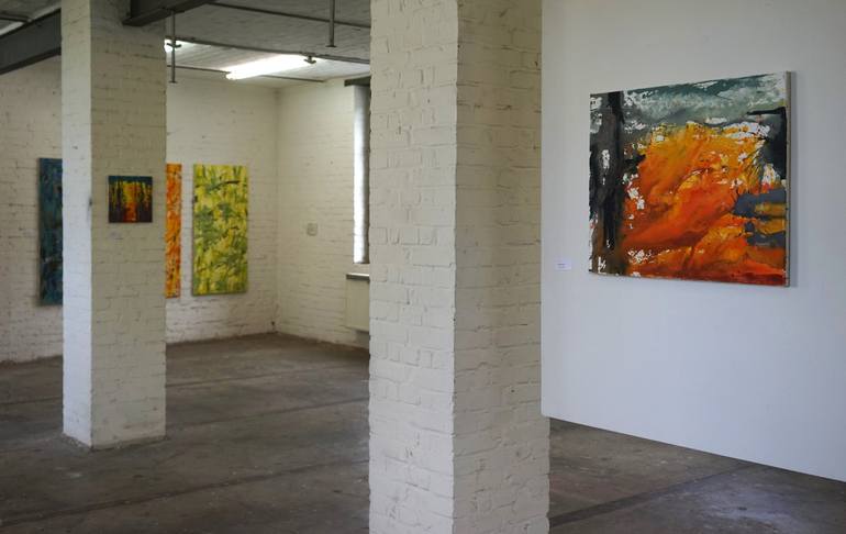 Original Contemporary Abstract Painting by Marilyn Green