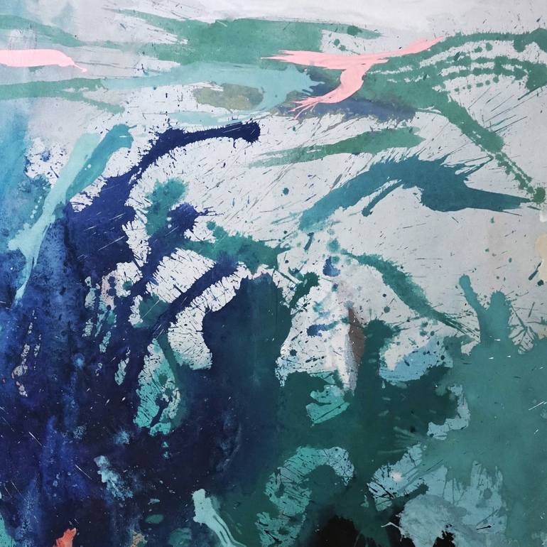 Original Contemporary Abstract Painting by Marilyn Green