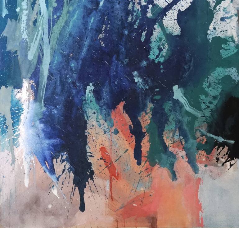 Original Contemporary Abstract Painting by Marilyn Green