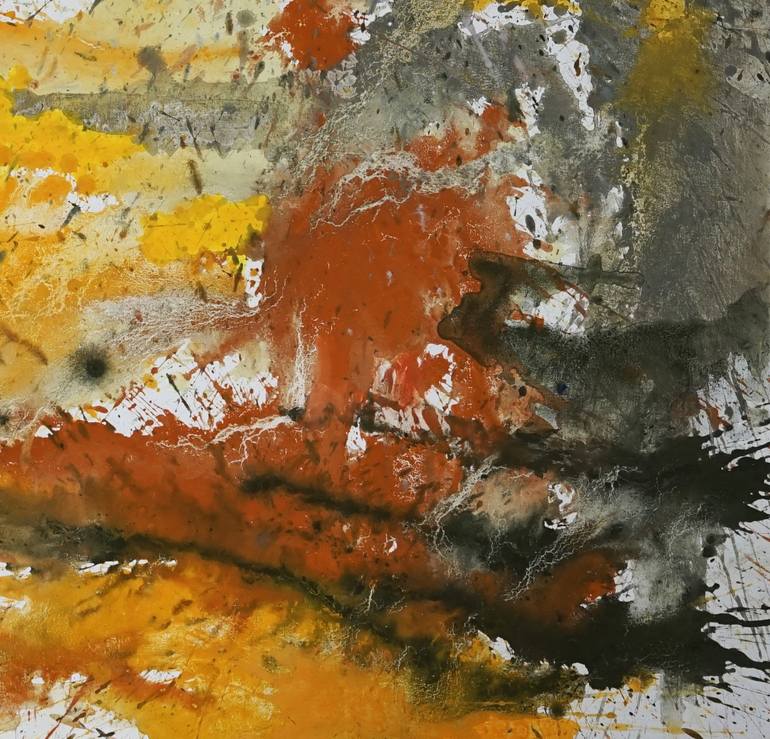 Original Contemporary Abstract Painting by Marilyn Green