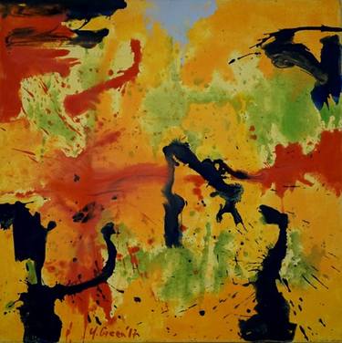 Original Abstract Expressionism Abstract Paintings by Marilyn Green