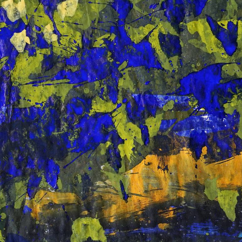 Original Abstract Expressionism Abstract Painting by Marilyn Green