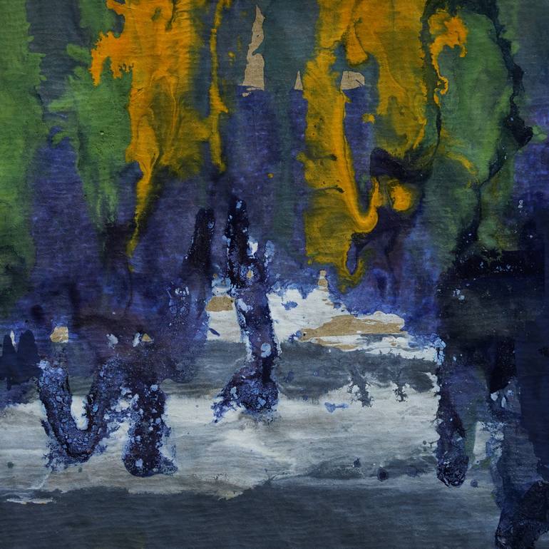 Original Contemporary Abstract Painting by Marilyn Green