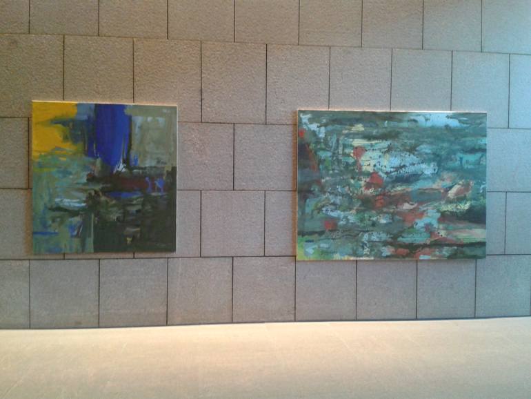 Original Contemporary Abstract Painting by Marilyn Green