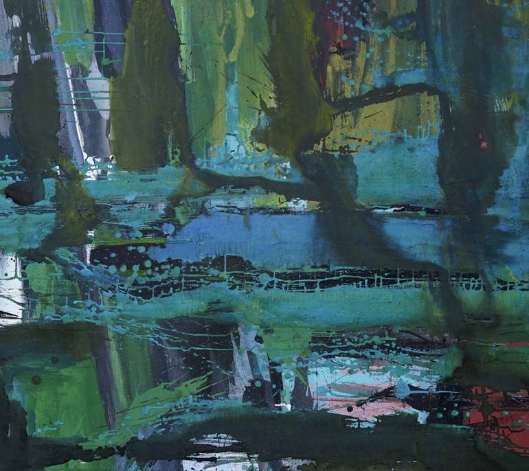 Original Contemporary Abstract Painting by Marilyn Green