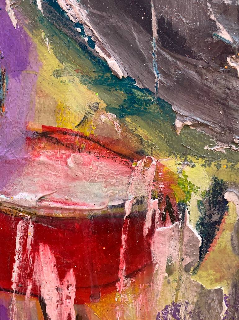 Original Abstract Expressionism Abstract Painting by Marsha Hoffman