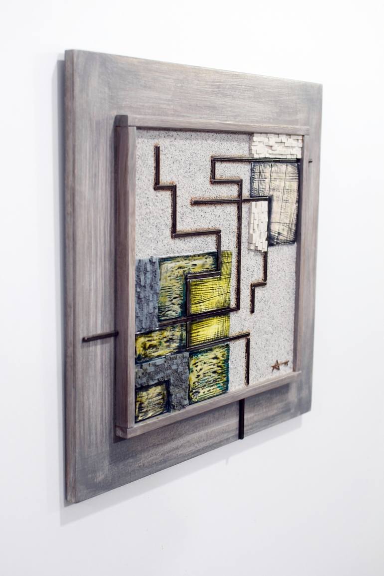 Original Abstract Wall Sculpture by anastasios peponidis