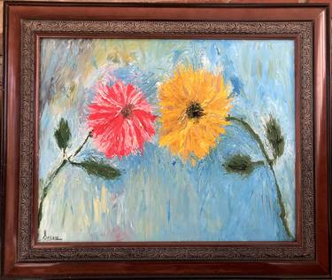 Original Floral Paintings by Susan Souzanchi