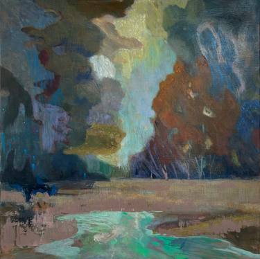 Original Contemporary Landscape Painting by Kimberley Day