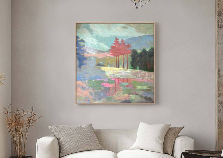Original Expressionism Landscape Painting by Kimberley Day