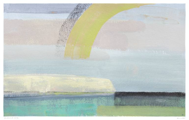 Original Minimalism Abstract Painting by Kimberley Day