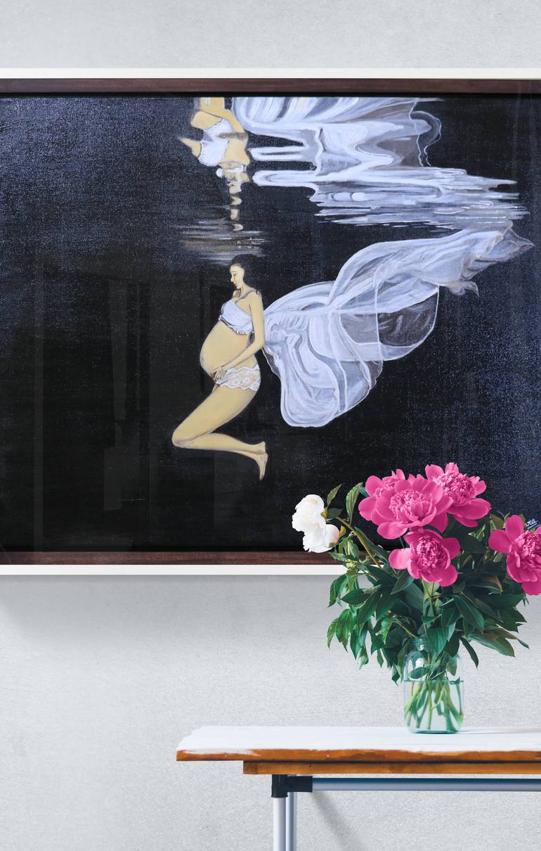 Original Conceptual Women Painting by Shraboni Bhowal