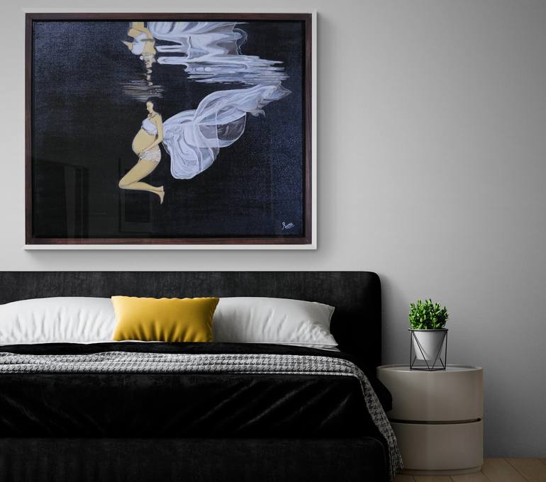 Original Conceptual Women Painting by Shraboni Bhowal