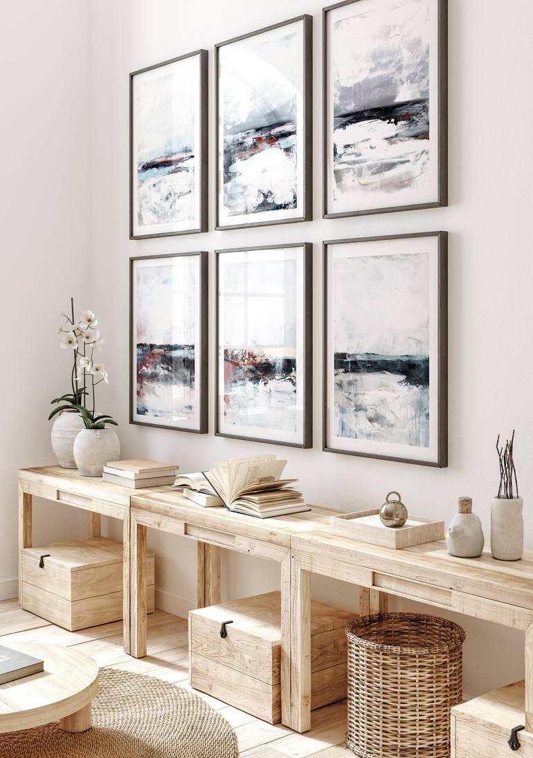 Original Abstract Expressionism Abstract Painting by Lea Finke