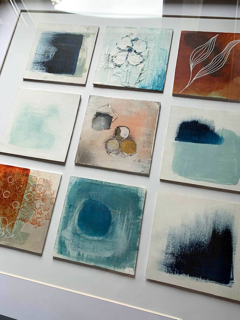 Original Abstract Expressionism Abstract Painting by Lea Finke