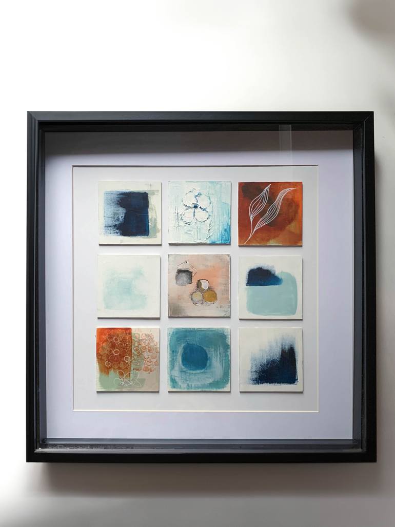 Original Abstract Expressionism Abstract Painting by Lea Finke