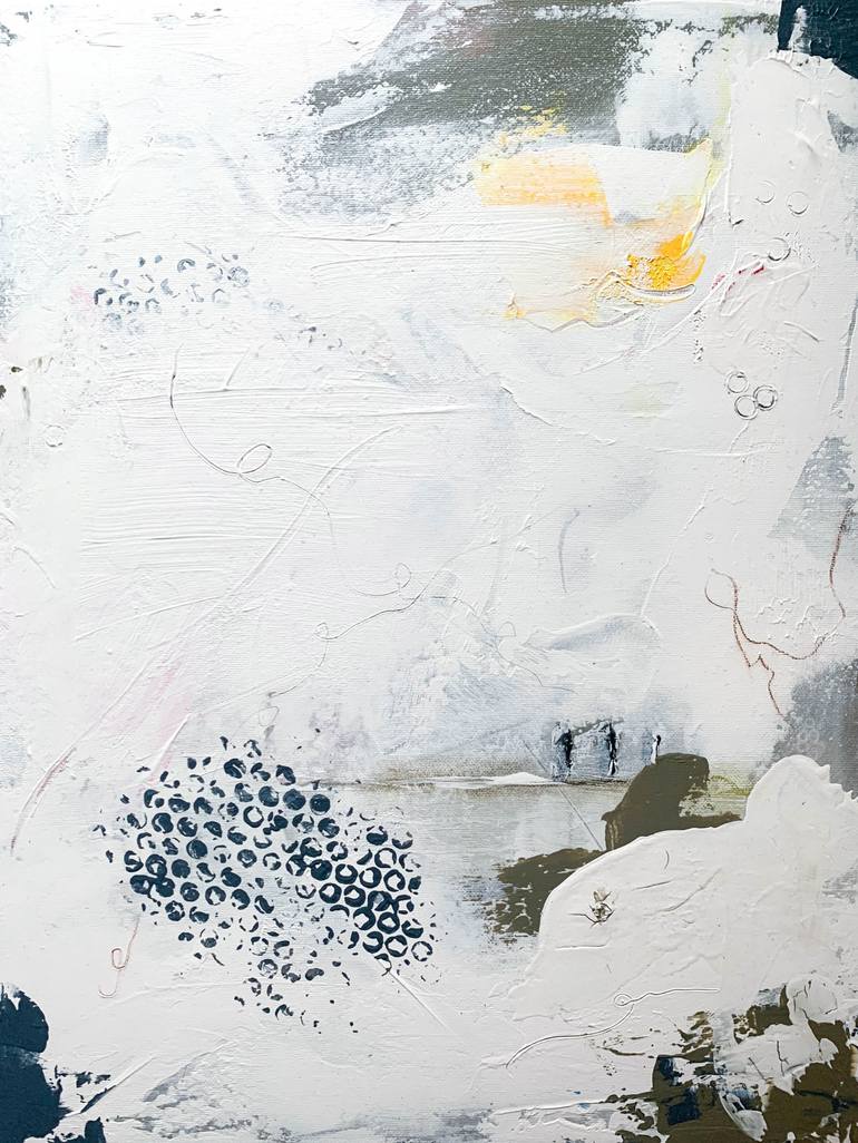 Original Abstract Expressionism Abstract Painting by Lea Finke