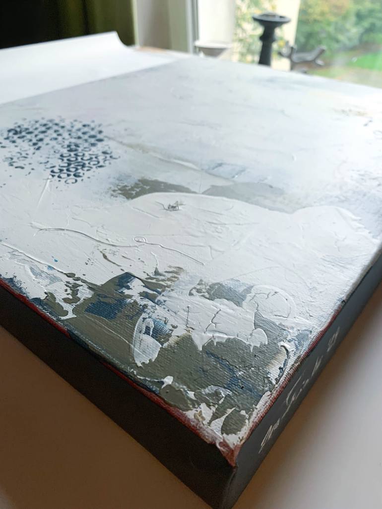 Original Abstract Expressionism Abstract Painting by Lea Finke