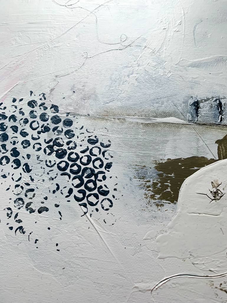 Original Abstract Expressionism Abstract Painting by Lea Finke