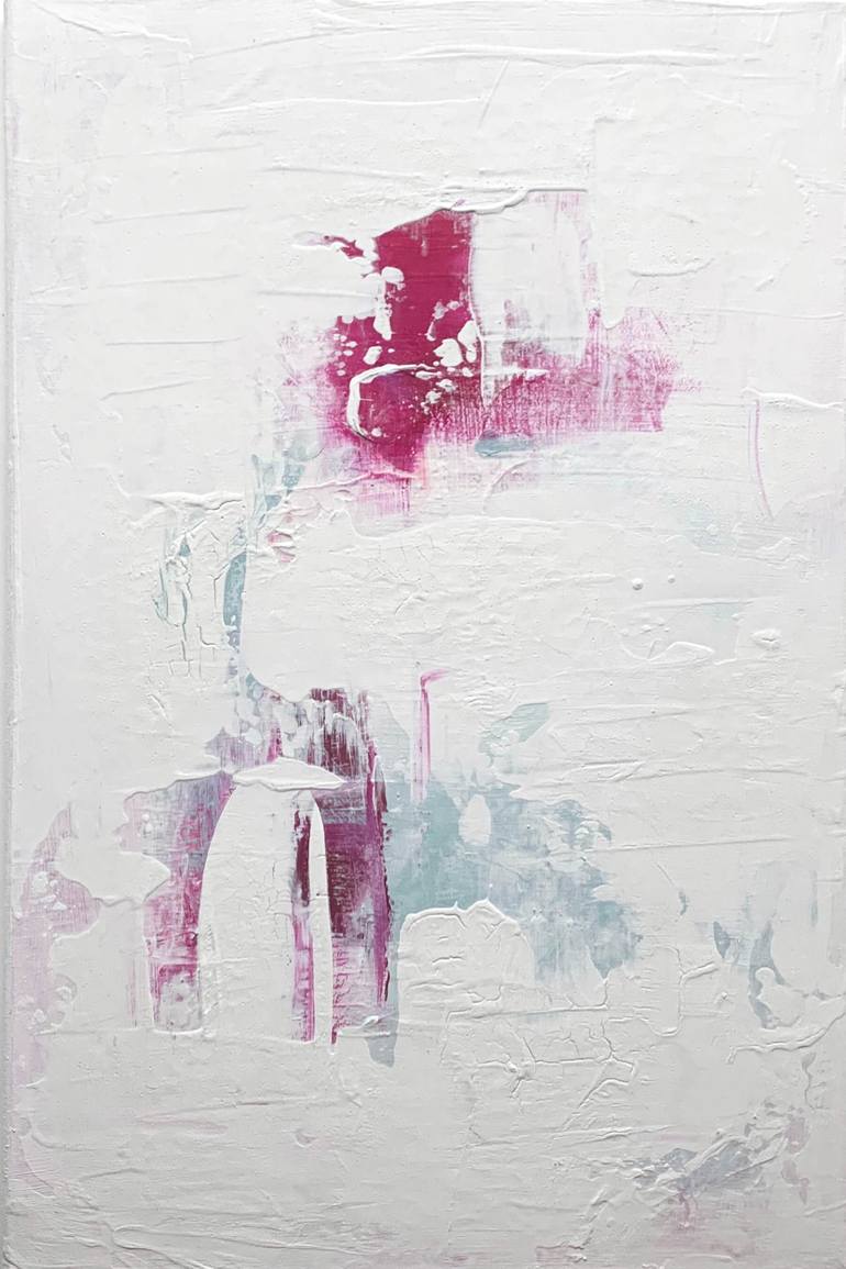 Original Abstract Expressionism Abstract Painting by Lea Finke