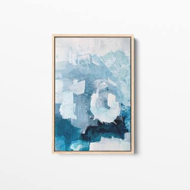 Original Abstract Expressionism Abstract Painting by Lea Finke