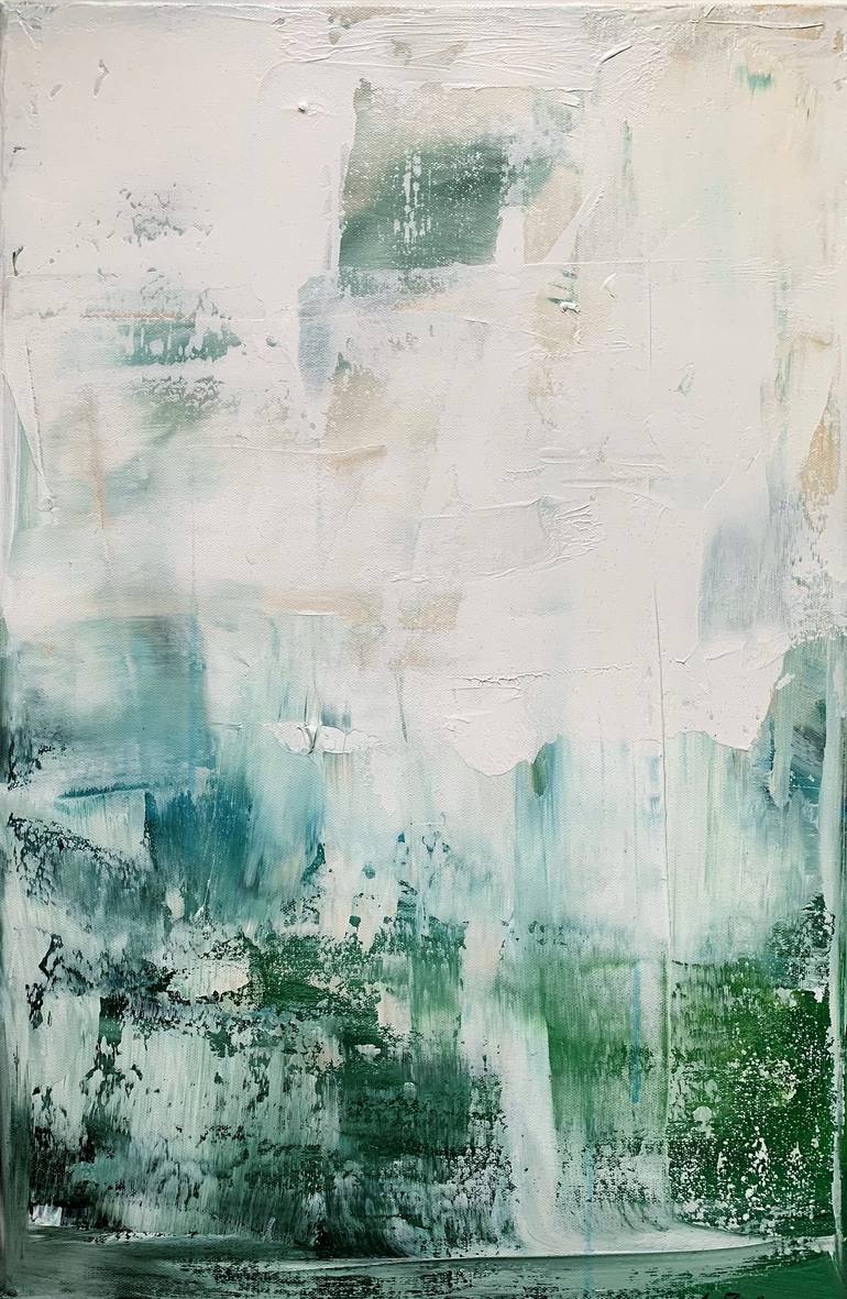 Original Abstract Expressionism Abstract Painting by Lea Finke
