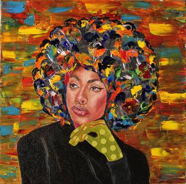 Original Pop Art Fashion Paintings by Huck Sky