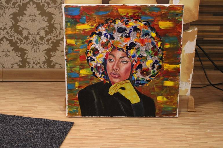Original Contemporary Fashion Painting by Huck Sky