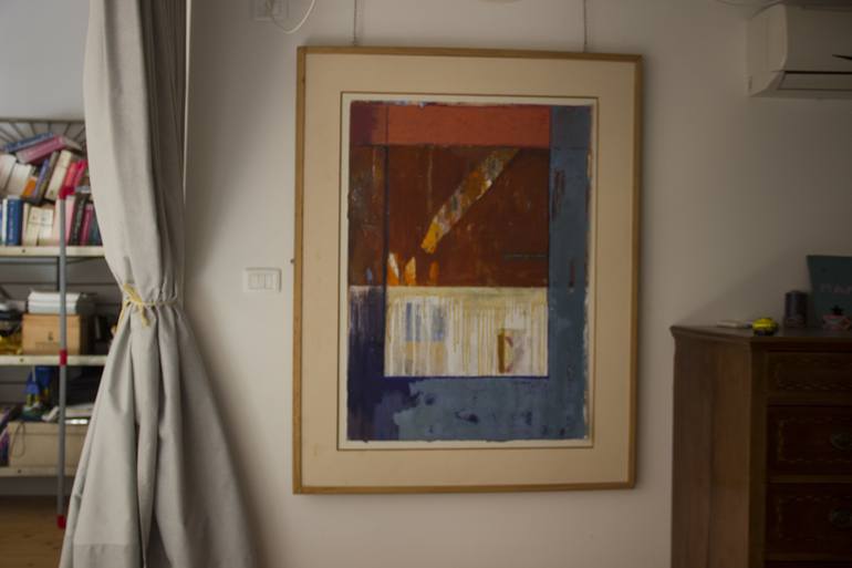 Original Abstract Painting by Alan Rogers
