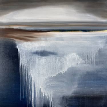 Original Abstract Landscape Painting by Sandy Palasti