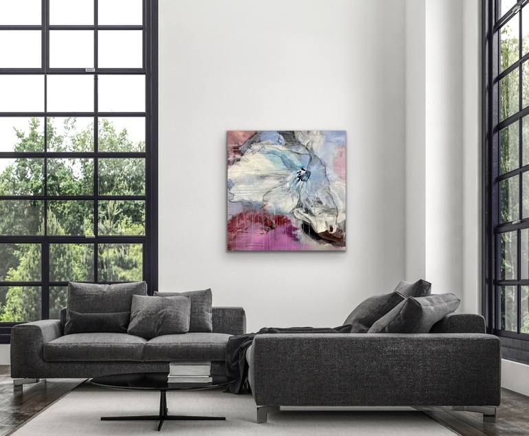 Original Fine Art Abstract Painting by Sandy Palasti