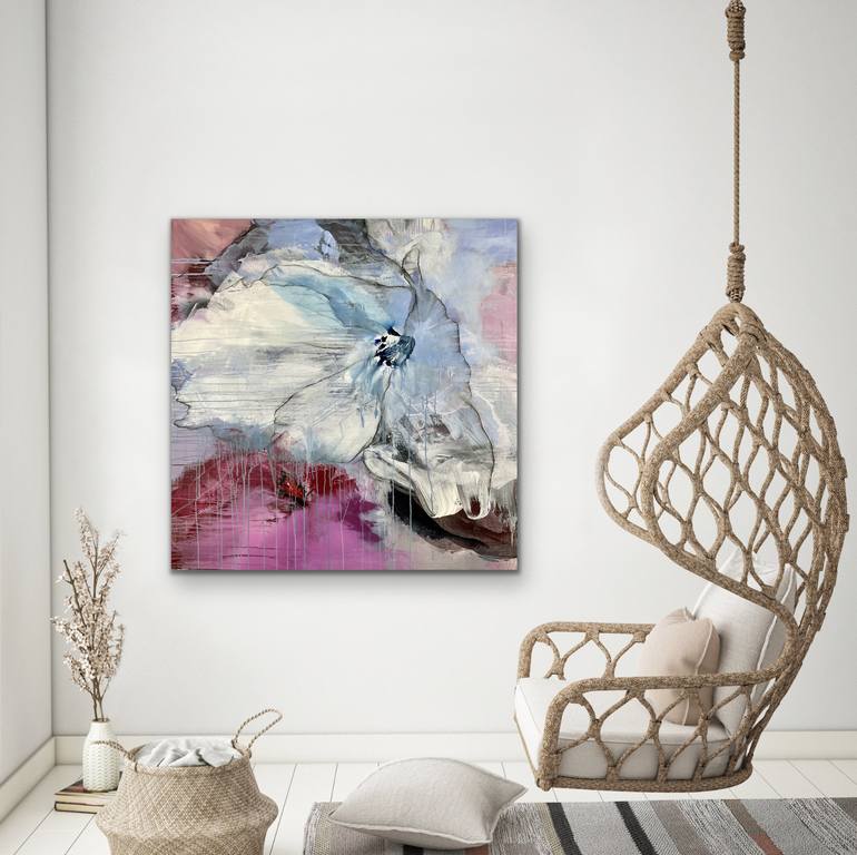 Original Fine Art Abstract Painting by Sandy Palasti