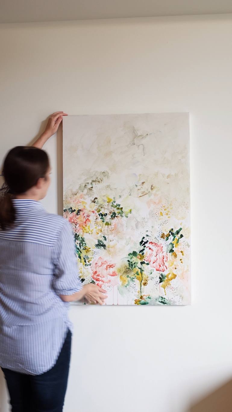 Original Floral Painting by Emily Tingey