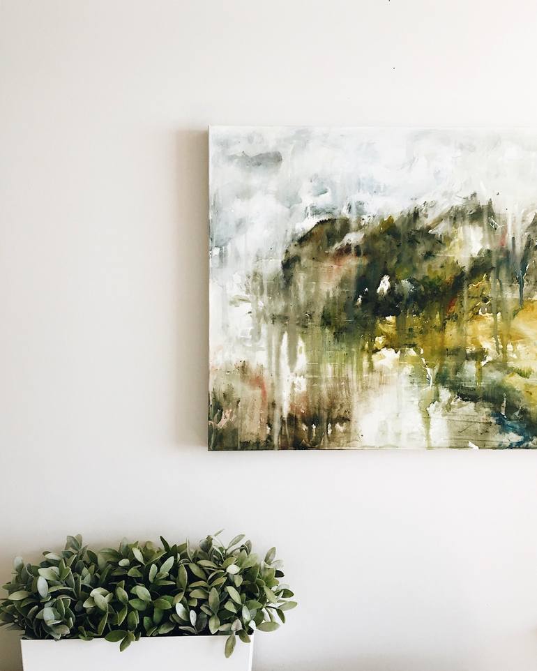 Original Abstract Landscape Painting by Emily Tingey